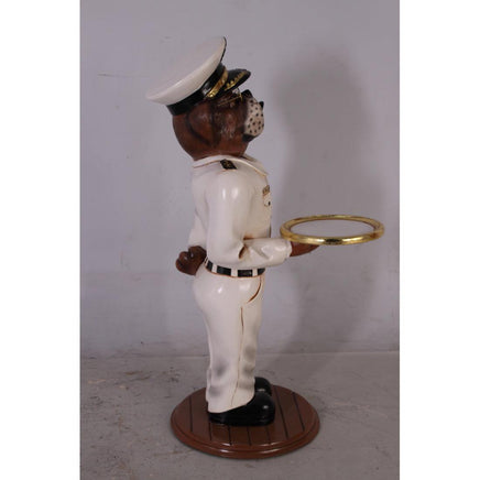 Admiral Bulldog Butler Statue - LM Treasures 