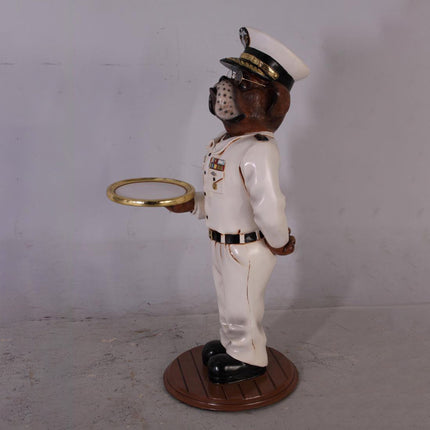 Admiral Bulldog Butler Statue