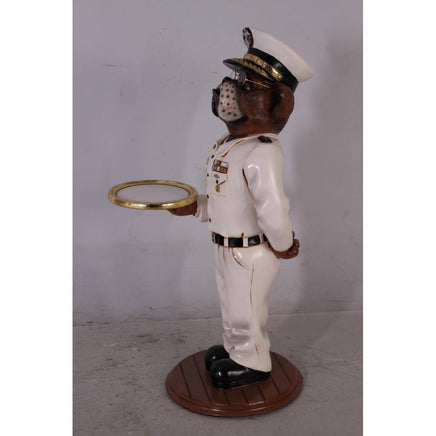 Admiral Bulldog Butler Statue - LM Treasures 