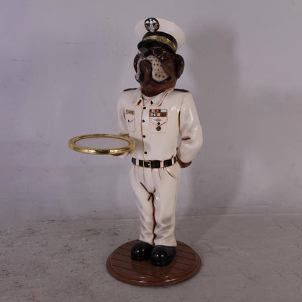 Admiral Bulldog Butler Statue