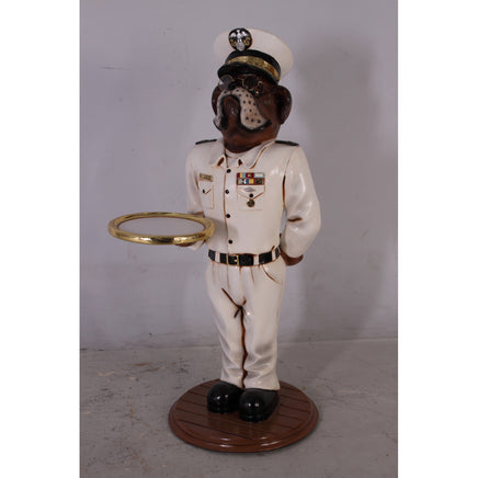 Admiral Bulldog Butler Statue - LM Treasures 