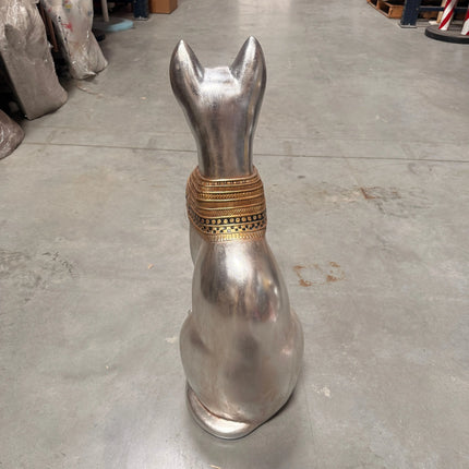 Small Egyptian Bastet Cat Life Size Statue LM Treasures - H