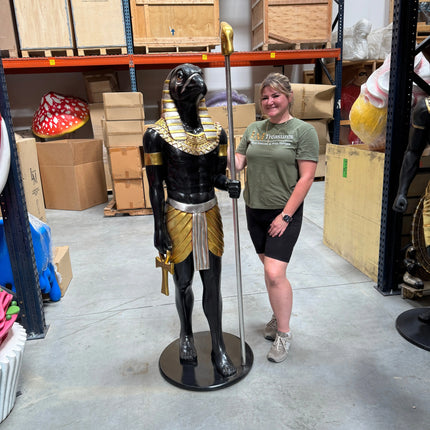 Egyptian Horus Life Size Statue LM Treasures - H