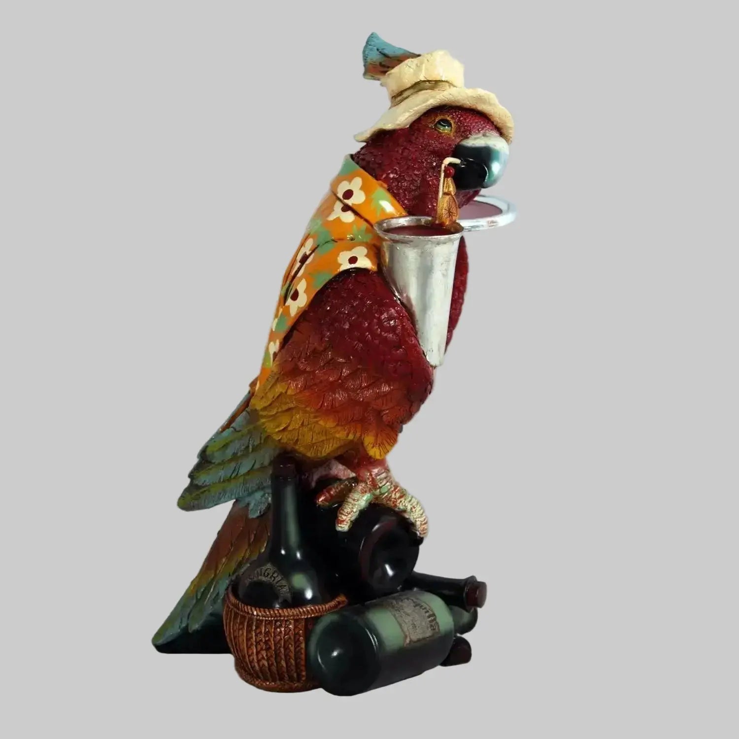 Parrot Butler Large Parrot Bird Butler Over Size Statue Prop Decor – LM Treasures