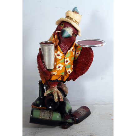 Large Parrot Butler Statue - LM Treasures 