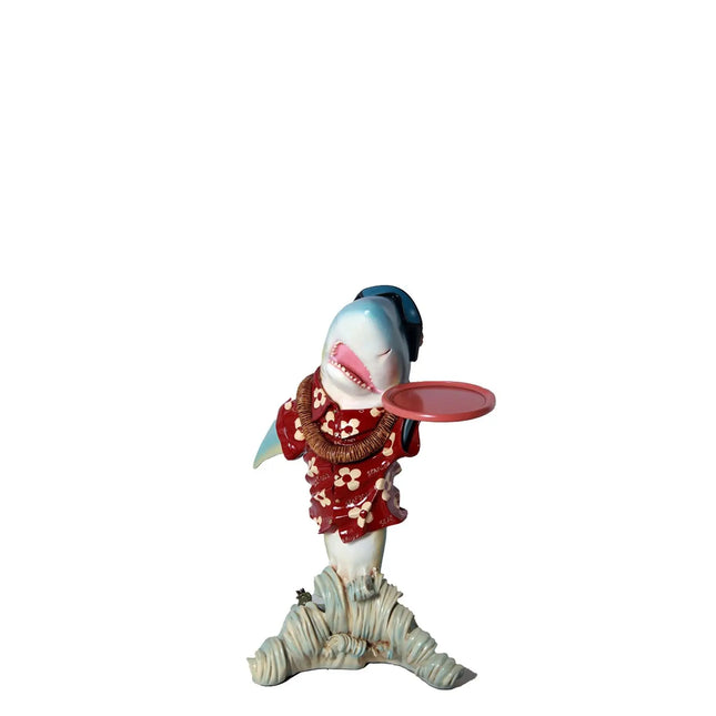 Small Shark Butler Statue LM Treasures - H
