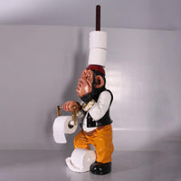 Monkey Toilet Paper Holder Life Size Statue - LM Treasures 