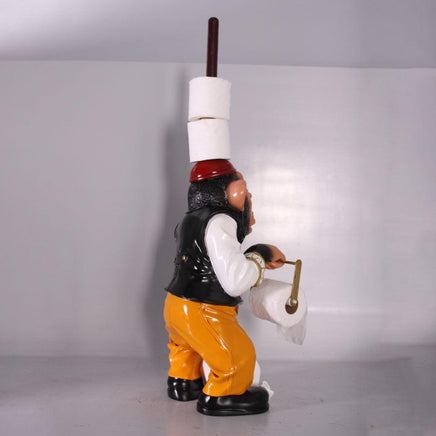 Monkey Toilet Paper Holder Life Size Statue - LM Treasures 