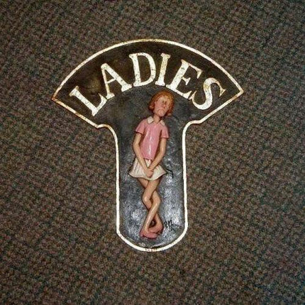 Restroom Wall Decor Ladies and Gents Sign