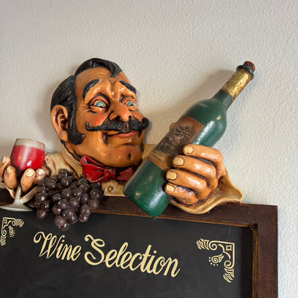 Menu Board Wine Selection LM Treasures - A