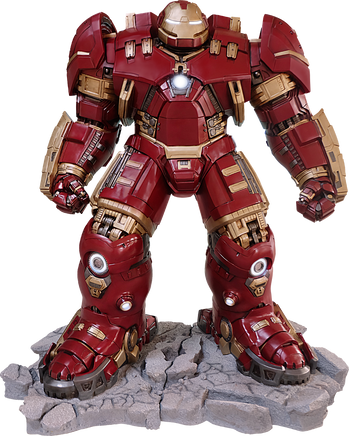 Iron Man Avengers: Age of Ultron Iron Man Mark XLIV Hulk Buster Life Size Statue - LM Treasures 