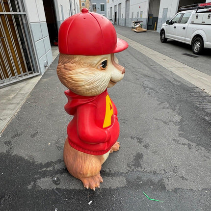 Pre-Owned Alvin And The Chipmunks Set of 3 Life Size Statues - LM Treasures 