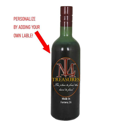Wine Bottle Over Sized Statue - LM Treasures 