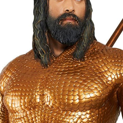 Aquaman Life Size Statue 2018 Movie Prop (New Armor) Jason Momoa - LM Treasures 
