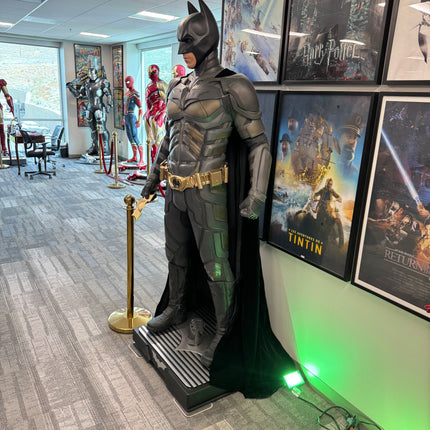 The Dark Knight Batman (Christian Bale) Life Size 1:1 Statue Queen Studios (No Studio Crate) LM Treasures - QS