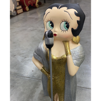 Betty Boop Singer Small Statue