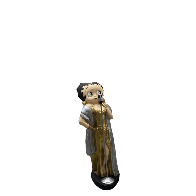 Betty Boop Singer Small Statue - LM Treasures 