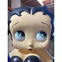 Betty Boop In Black Life Size Statue - LM Treasures 