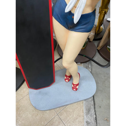 Betty Gasoline Girl Life Size Statue - LM Treasures 