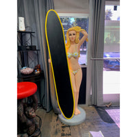 Bikini Surfer Girl Life Size Statue - LM Treasures 
