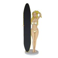 Bikini Surfer Girl Life Size Statue - LM Treasures 