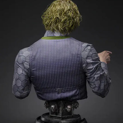 The Dark Knight Joker Life Size Bust Statue (Heath Ledger) Queen Studios LM Treasures - QS