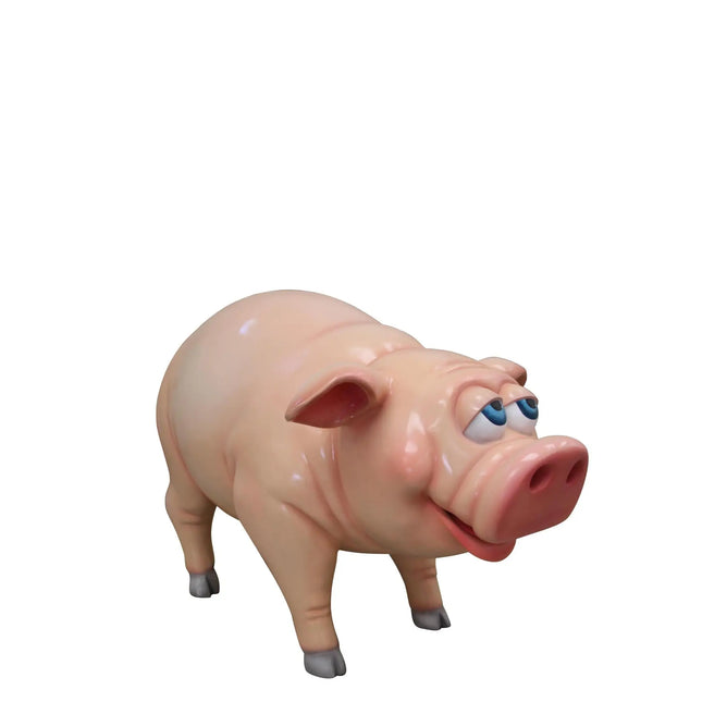 Comic Pig Standing Life Size Statue LM Treasures - PT