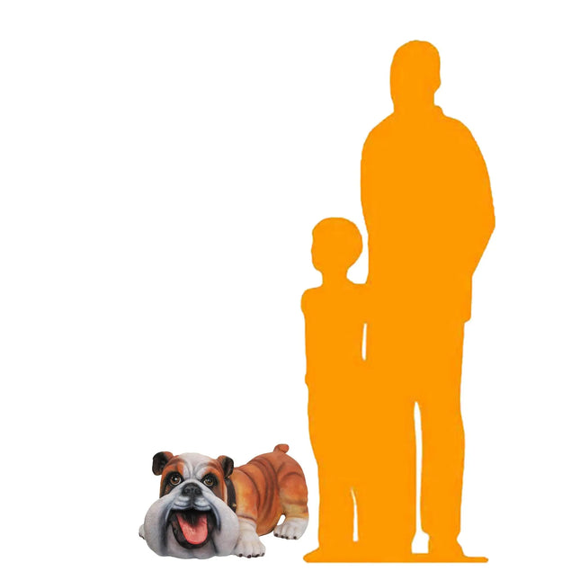 Comic Bulldog Life Size Statue LM Treasures - PT