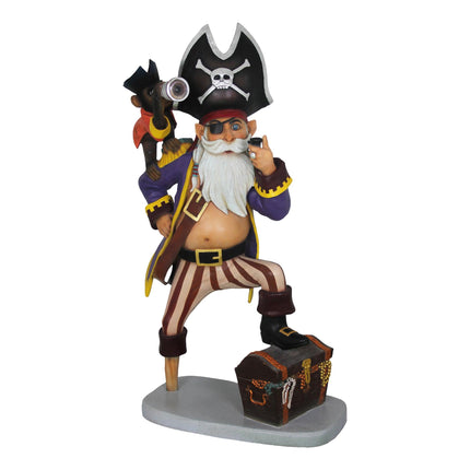 Pirate Captain Anton Life Size Statue - LM Treasures 