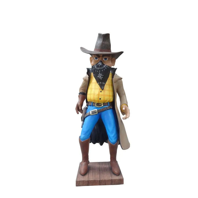 Comic Cowboy Robber Life Size Statue LM Treasures - PT