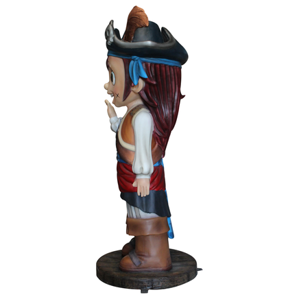Pirate Girl Patty Life Size Statue - LM Treasures 