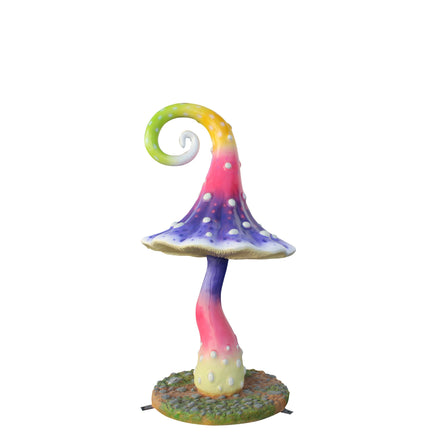 Swirl Mushroom Over Sized Statue - LM Treasures 