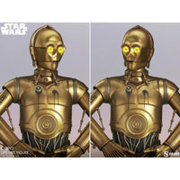Star Wars C-3PO Sideshow Life Size Statue - LM Treasures 