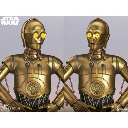 Star Wars C-3PO Sideshow Life Size Statue - LM Treasures 