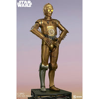 Star Wars C-3PO Sideshow Life Size Statue - LM Treasures 
