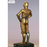 Star Wars C-3PO Sideshow Life Size Statue - LM Treasures 