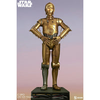 Star Wars C-3PO Sideshow Life Size Statue - LM Treasures 