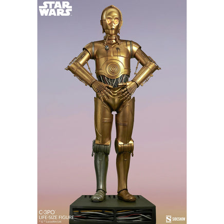 Star Wars C-3PO Sideshow Life Size Statue - LM Treasures 