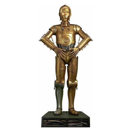 Star Wars C-3PO Sideshow Life Size Statue - LM Treasures 
