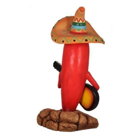 Singing Western Chili Over Sized Statue - LM Treasures 