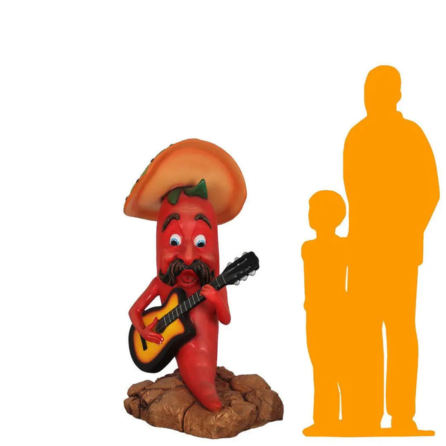 Singing Western Chili Over Sized Statue LM Treasures - PT