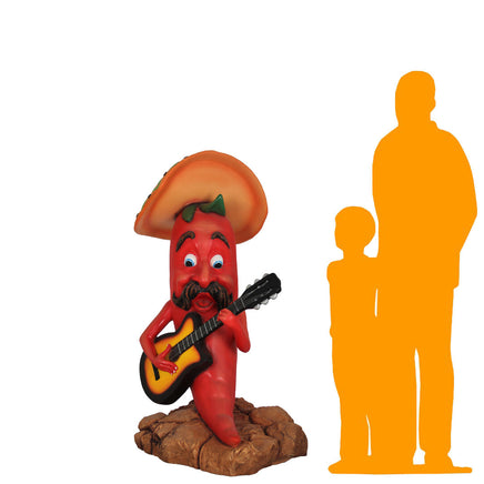 Singing Western Chili Over Sized Statue - LM Treasures 