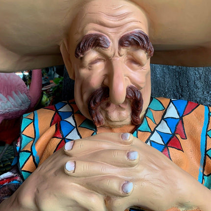 Mexican on Siesta Life Size Statue - LM Treasures 