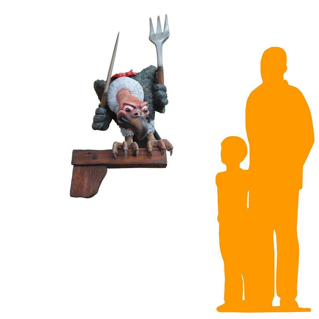 Comic Vulture Life Size Resin Statue