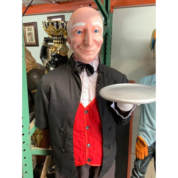 Butler - Life Size Statue - Elegant Home Decor Pieces – LM Treasures