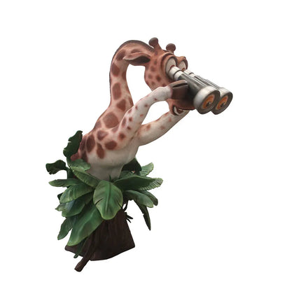 Comic Giraffe Exploring Life Size Statue LM Treasures - PT