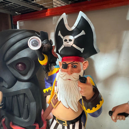 Pirate Captain Anton Life Size Statue - LM Treasures 