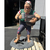 Pirate Armando Smiling Life Size Statue - LM Treasures 