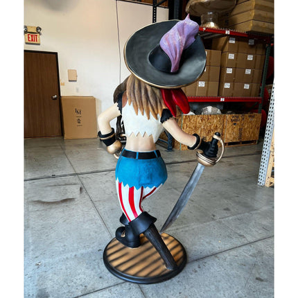 Lady Pirate Maarso Life Size Statue - LM Treasures 