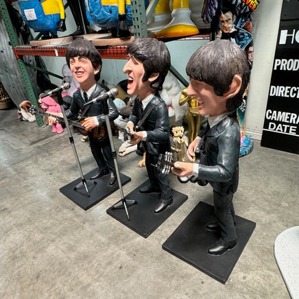 English Rock Band Caricature Set of 4 Statues - LM Treasures 